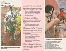 Load image into Gallery viewer, A Wildflower Bouquet Arrangement Workshop