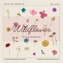 Load image into Gallery viewer, A Wildflower Bouquet Arrangement Workshop
